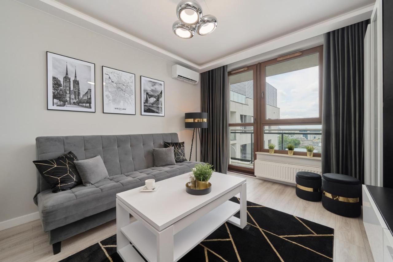 Odra Tower Apartment Center Of Wroclaw By Renters Prestige Exterior foto